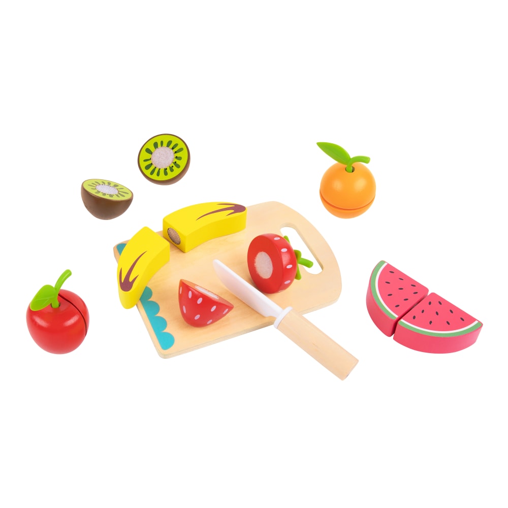 Holzspielzeug Obst zum Ausschneiden - 6 Spielzeuge - Maisons Du
