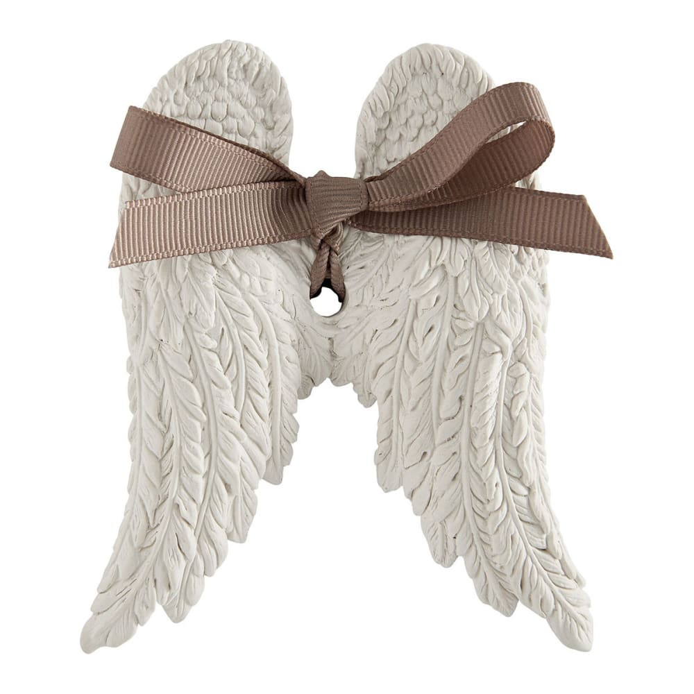 Mathilde M Décor parfumé ailes d'ange grand modèle Blanc Porcelaine