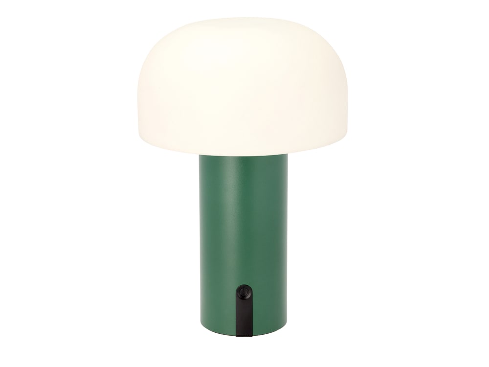 Lampe LED nomade vert