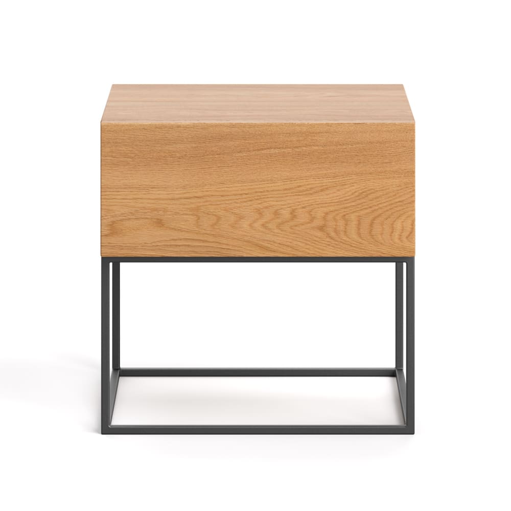 Danzz Nachtschrank aus Massivholz Braun