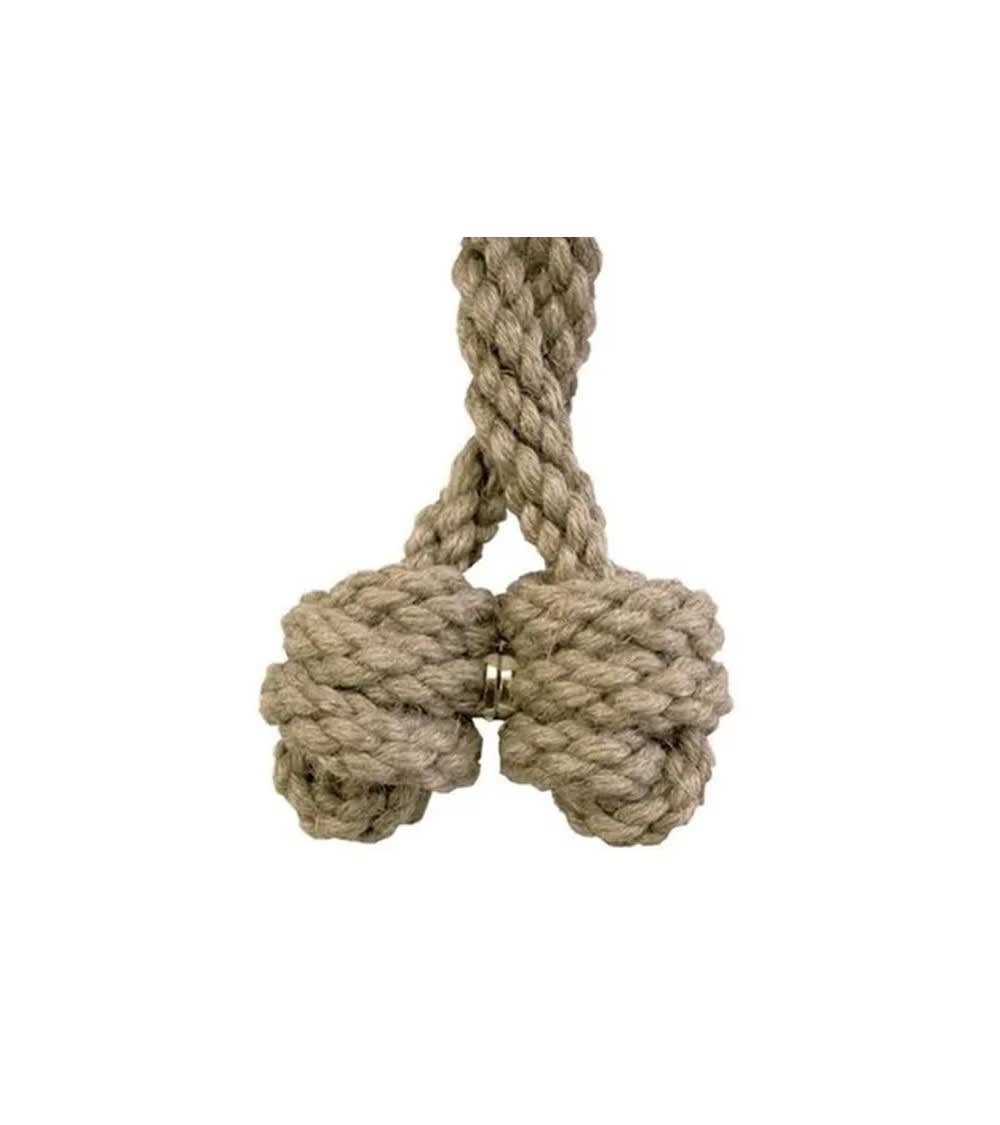 SECODIR Embrasse à rideau magnétique beige style classique chic - Coton