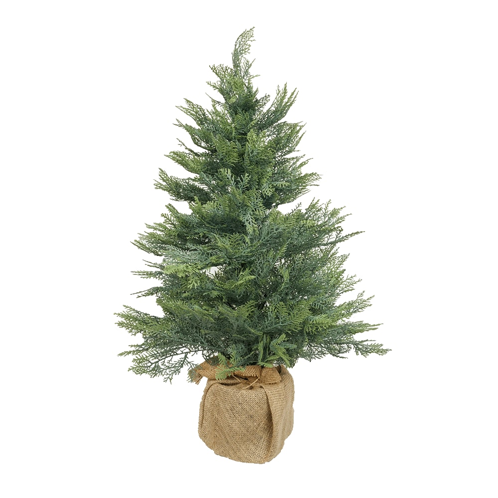Little Grove Künstlicher Weihnachtsbaum H90 Grün Pe - Polyethylen