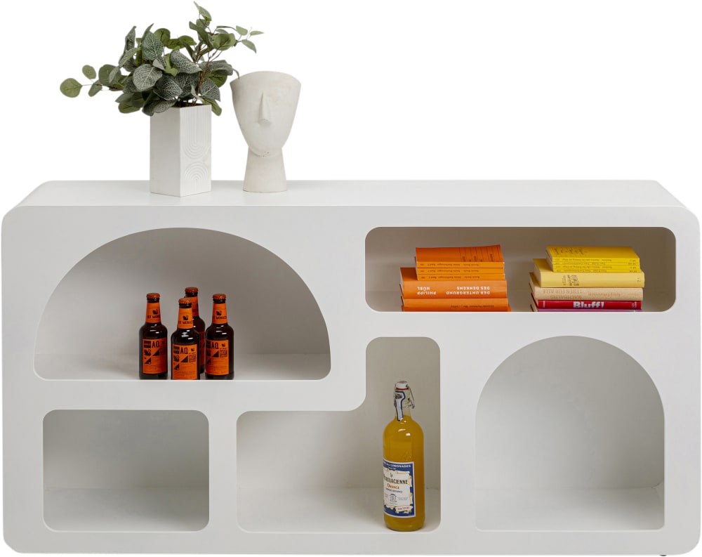 Etagère 75x140 effet bois blanc