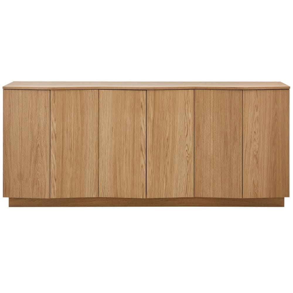 Sideboard Aus Holz Und NatüRlichem Eichenfurnier