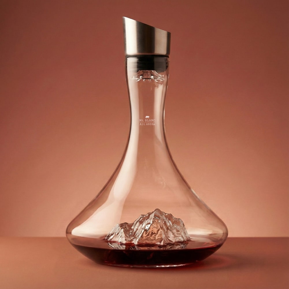Carafe à décanter le vin Mont Blanc