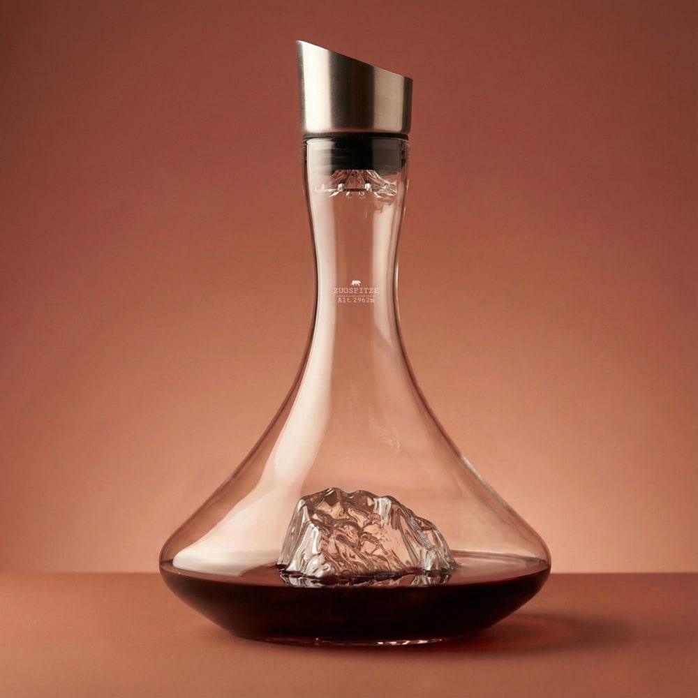 Carafe à décanter le vin Mont Zugspitze