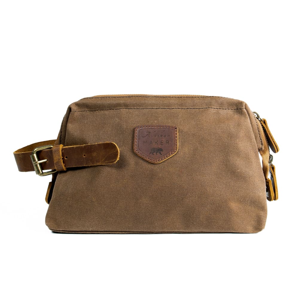 Alaskan Maker Trousse de toilette Havane Marron Coton