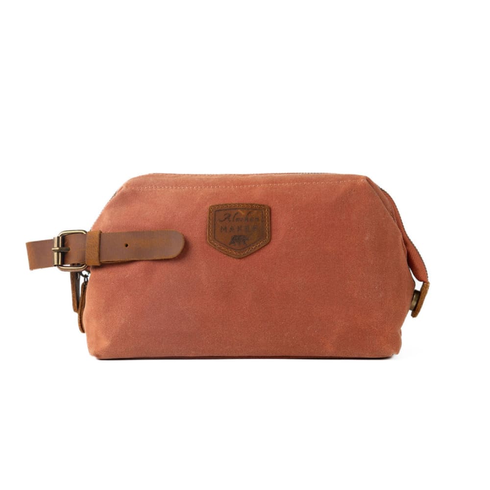 Alaskan Maker Trousse de toilette Terre Cuite Marron Coton