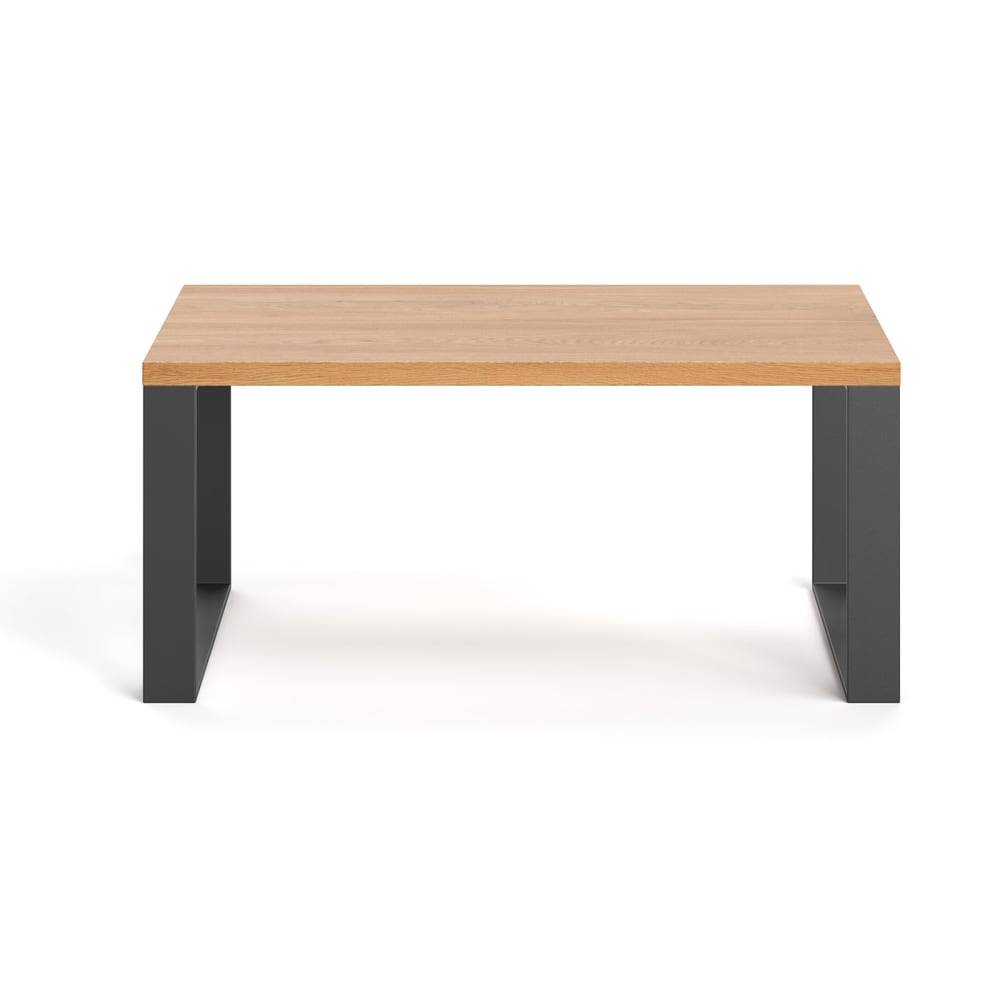 Danzz Couchtisch aus massivem Holz 80 cm Braun Holz