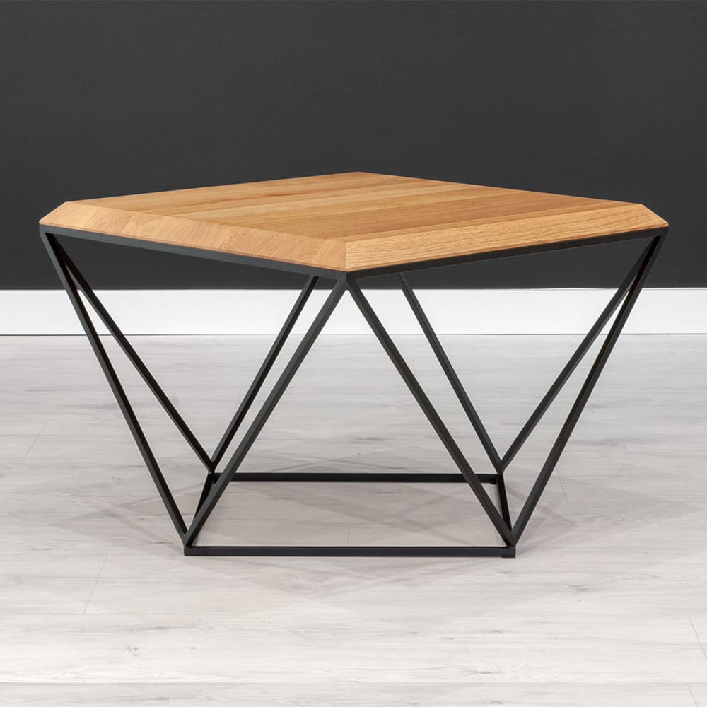 Couchtisch aus massivem Holz 80 cm - Maisons Du Monde