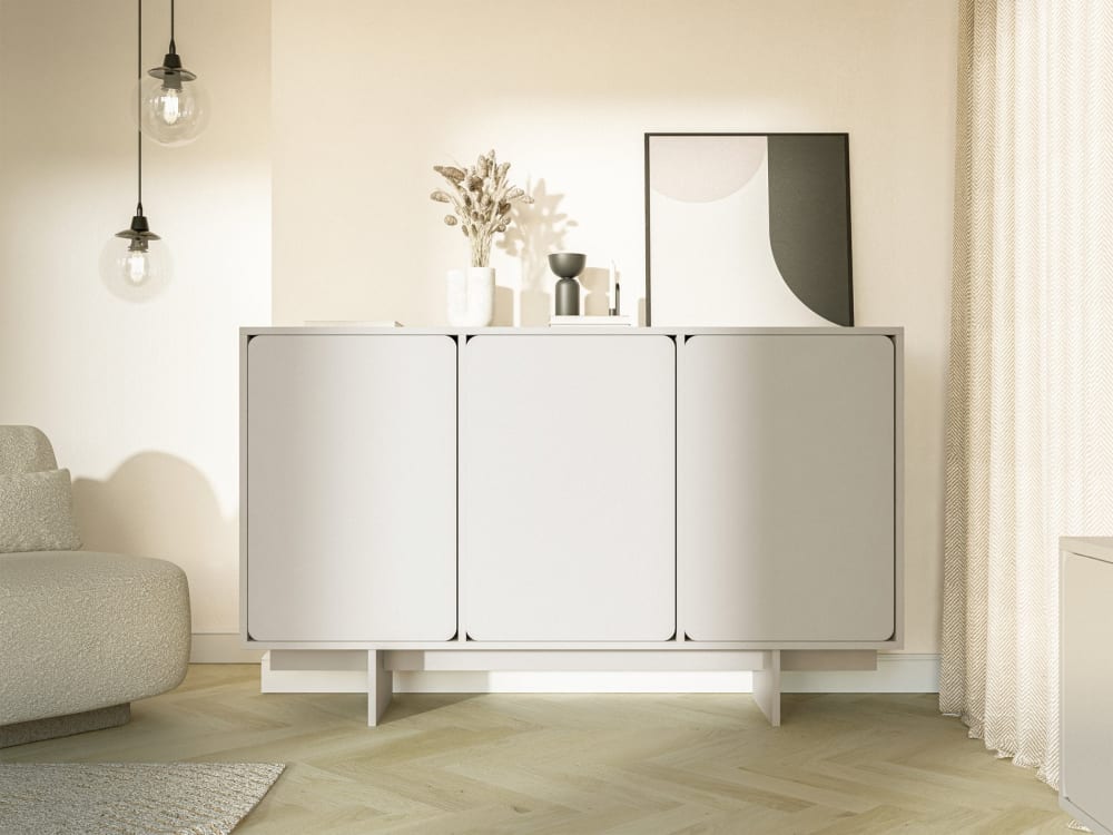 Sideboard 3-türig greige, 150 cm - Maisons Du Monde