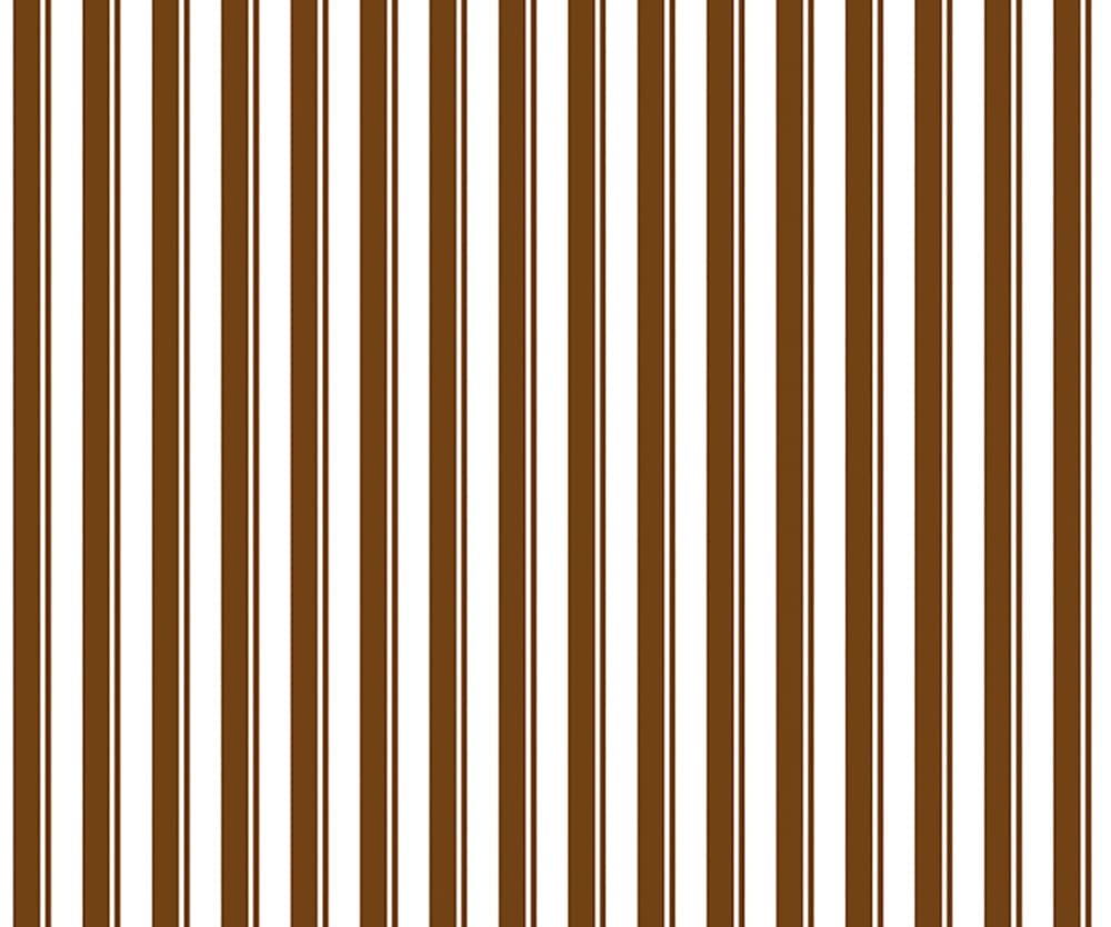 Papier peint panoramique rayures marron – h300 x l350 cm (7 lés) — vue 3