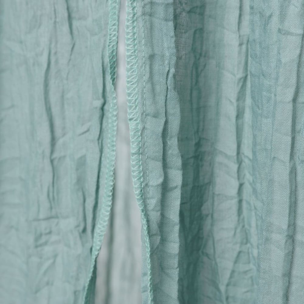 Ciel de lit en coton vert (245 cm) - Maisons du Monde