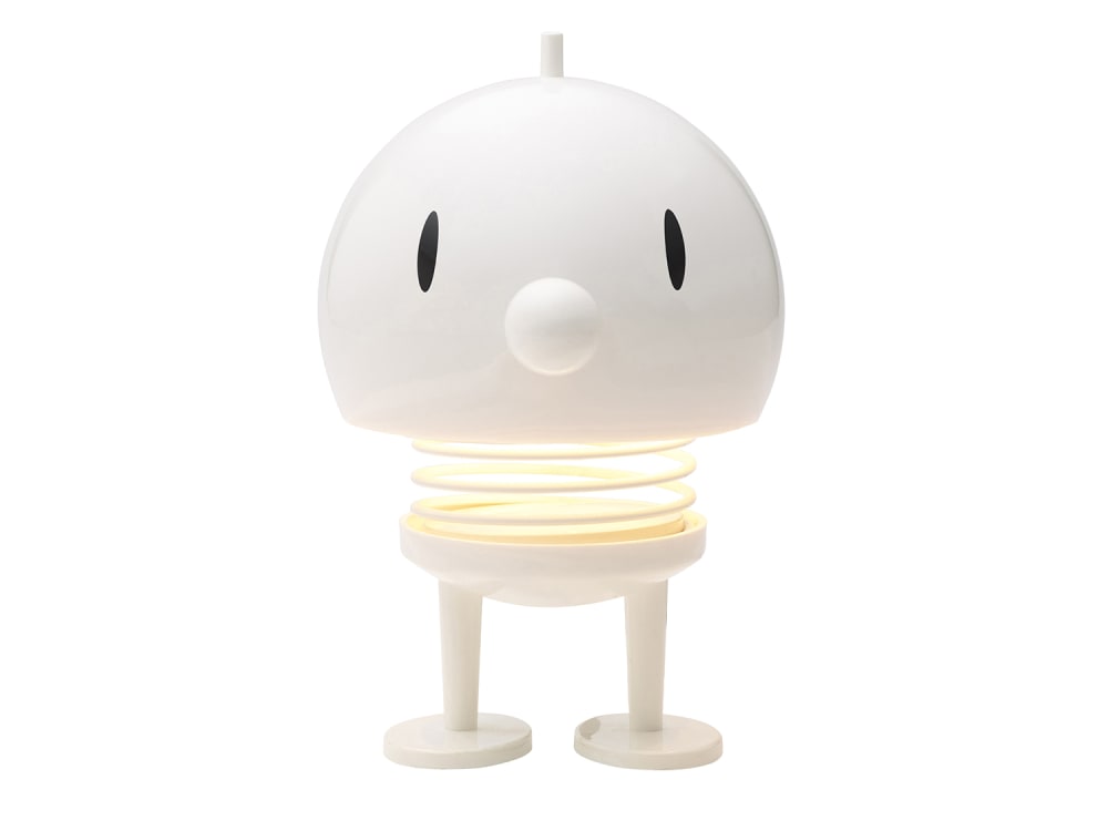 Figurine lampe LED nomade XL blanc