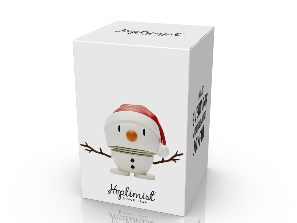 Figurine santa bonhomme de neige s blanc - Maisons du Monde