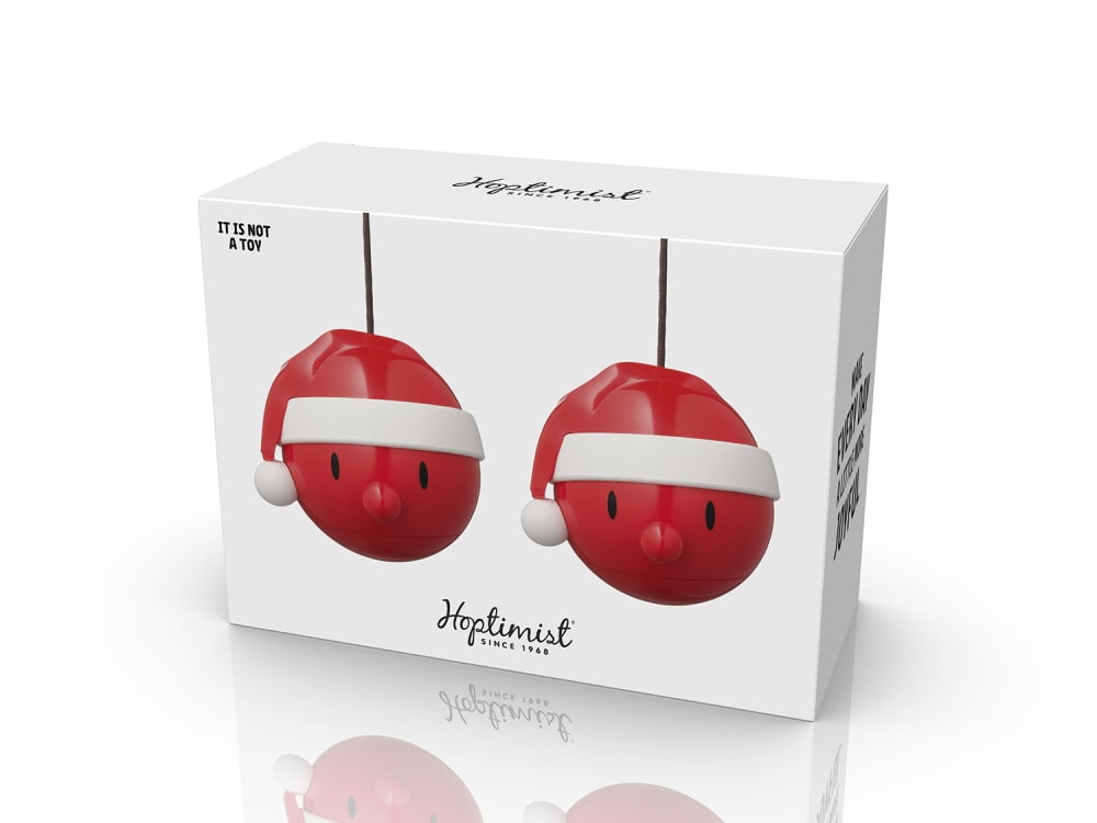 Décoration à suspendre santa 2 pièces rouge - Maisons du Monde
