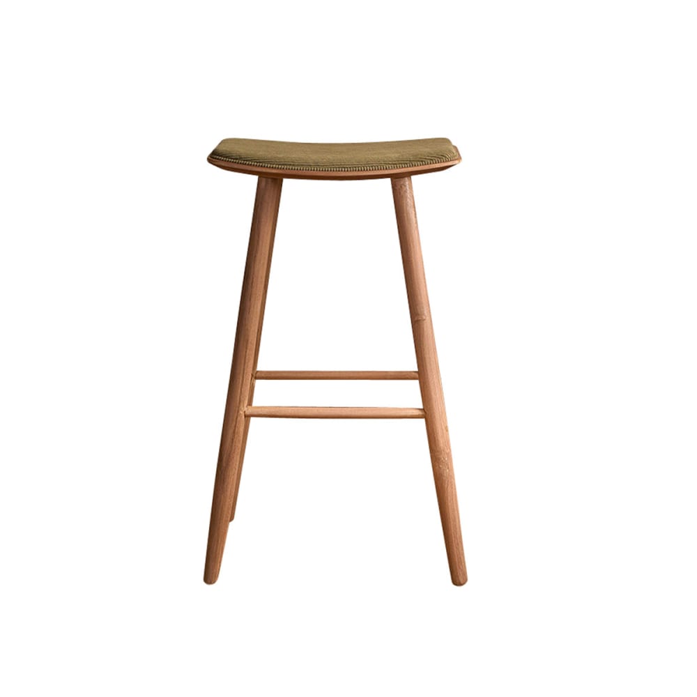 Tabouret en teck massif