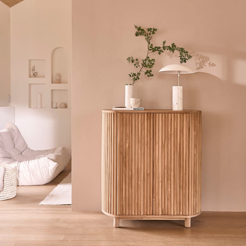 Buffet en teck massif 90 cm Buffet en teck massif 90 cm