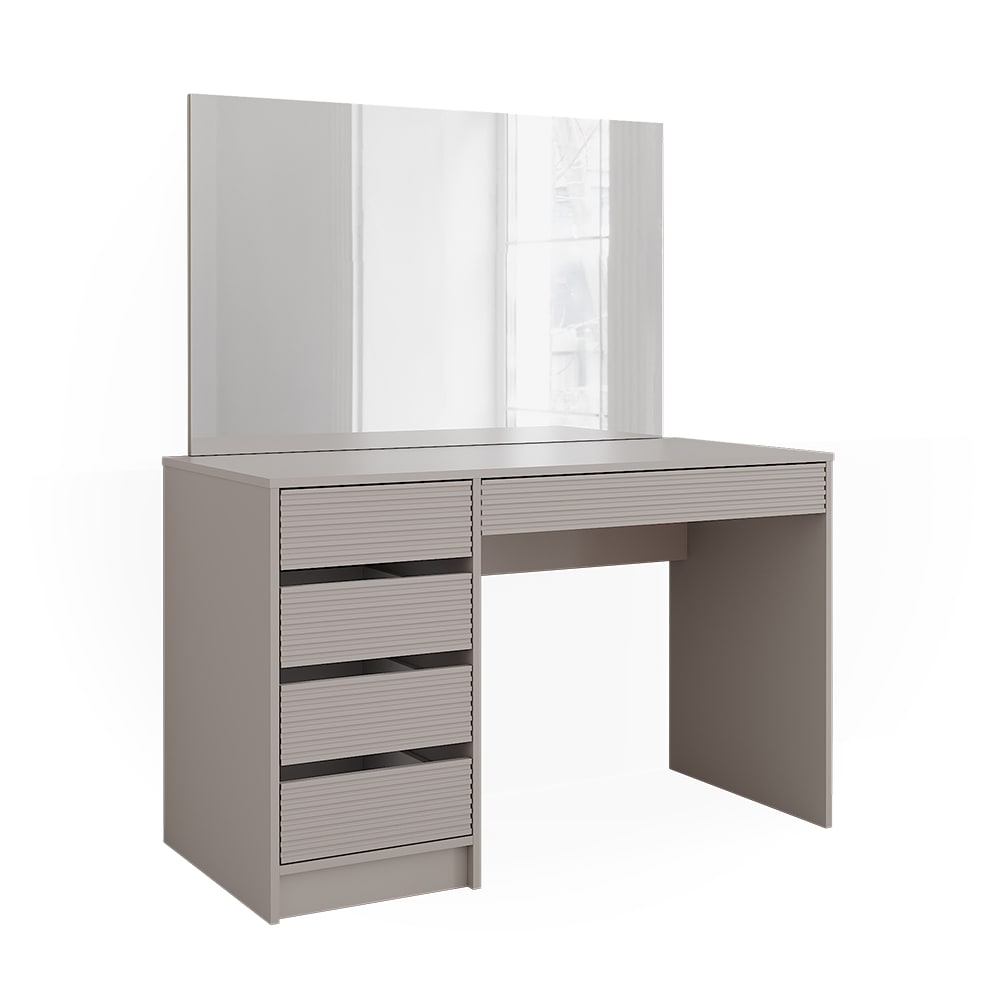 Coiffeuse avec miroir, Cachemire 120 x 75 cm