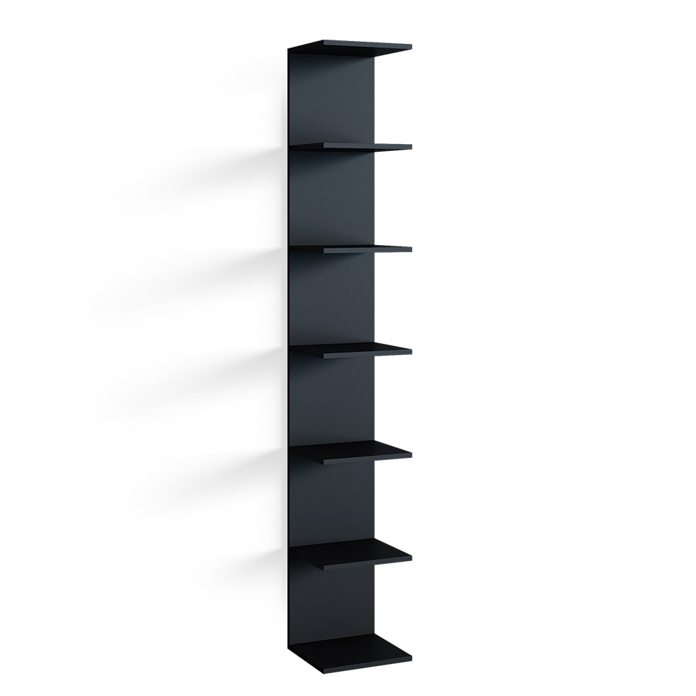 Etagère  noir 30x190cm