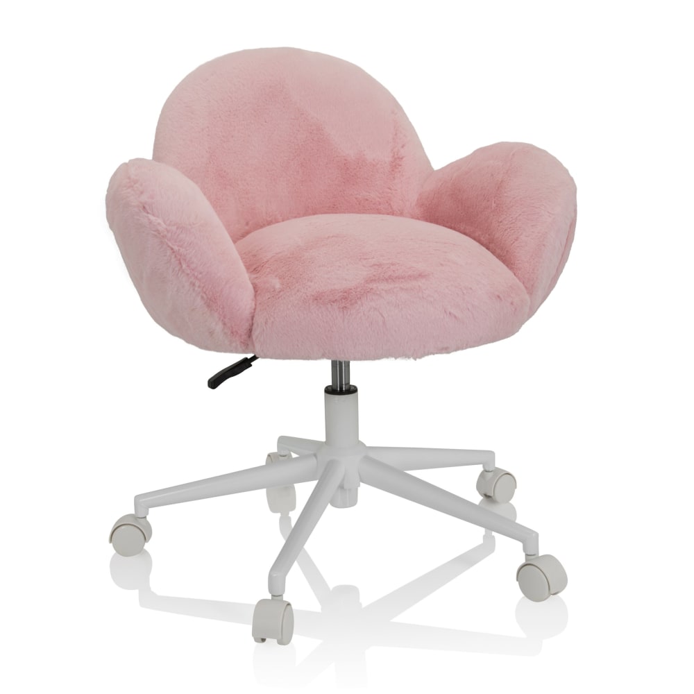 Kinderdrehstuhl aus Stoff, Rosa - Maisons Du Monde