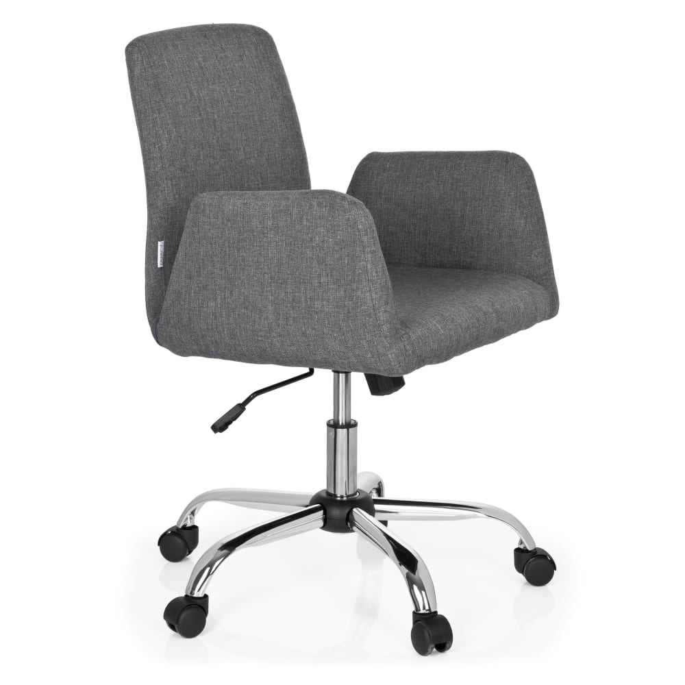 Home Office Bürostuhl aus Stoff, Grau - Maisons Du Monde
