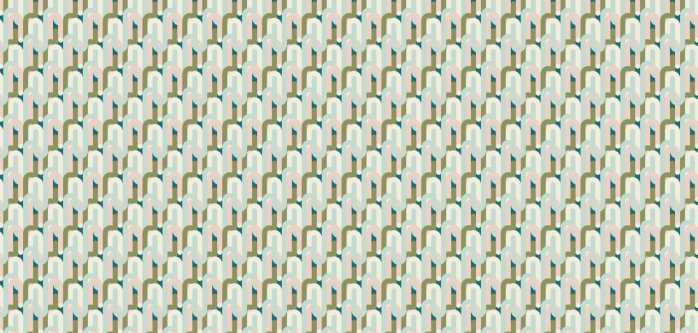 Papier peint salamanca, vert 525 x 250cm — vue 3
