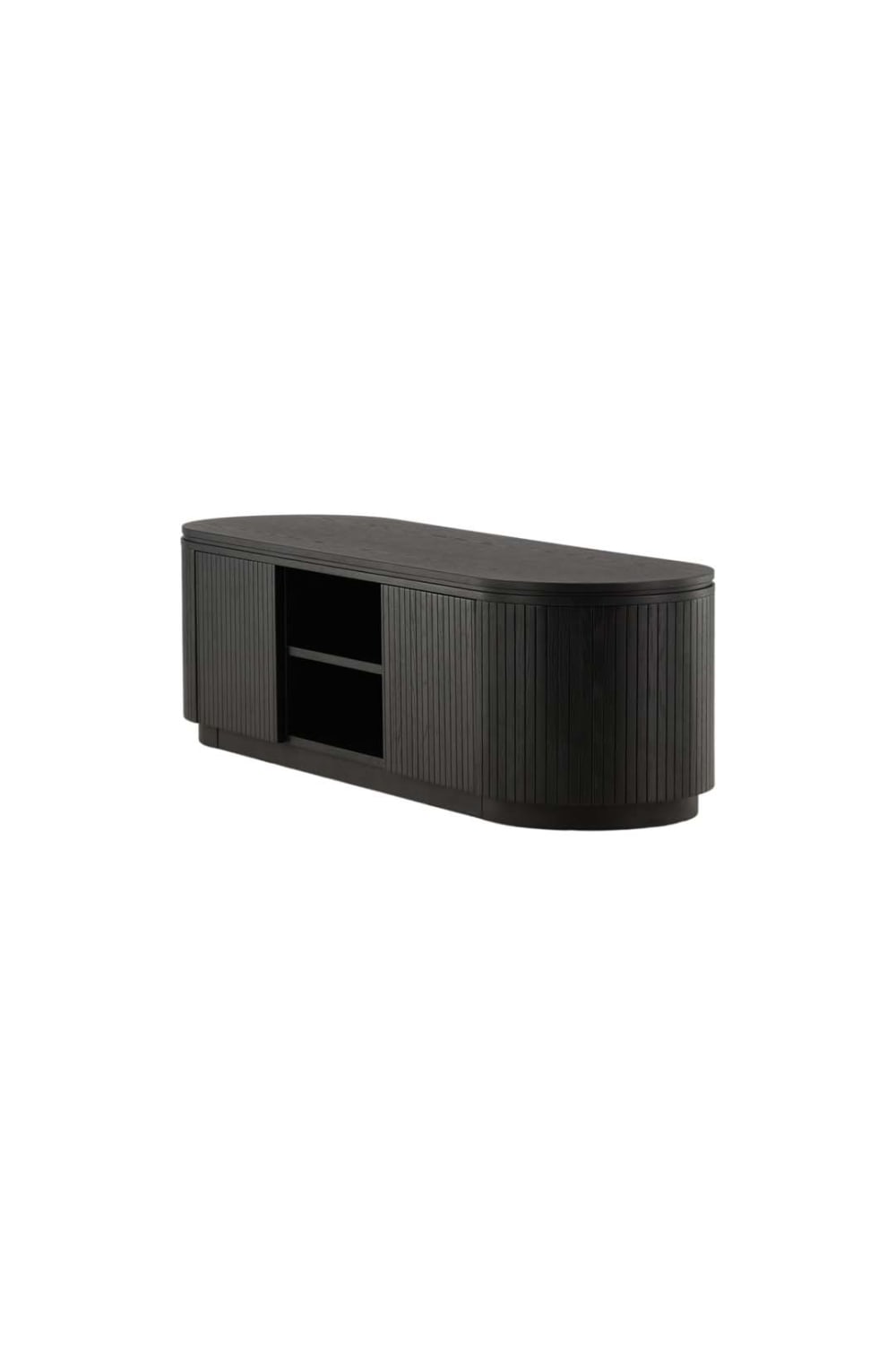 Sideboard Fjällbacka 160cm, Schwarz - Maisons Du Monde