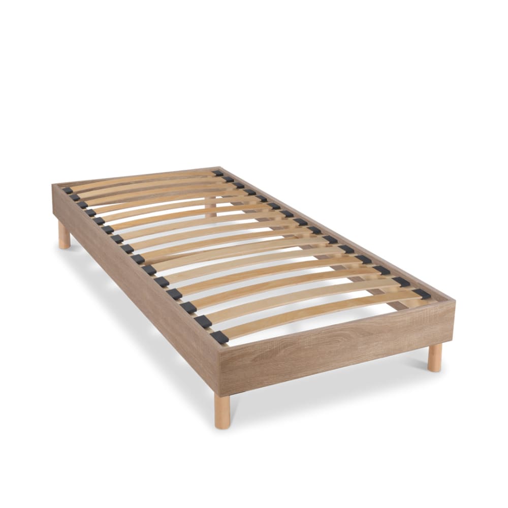 Sommier monolattes naturel