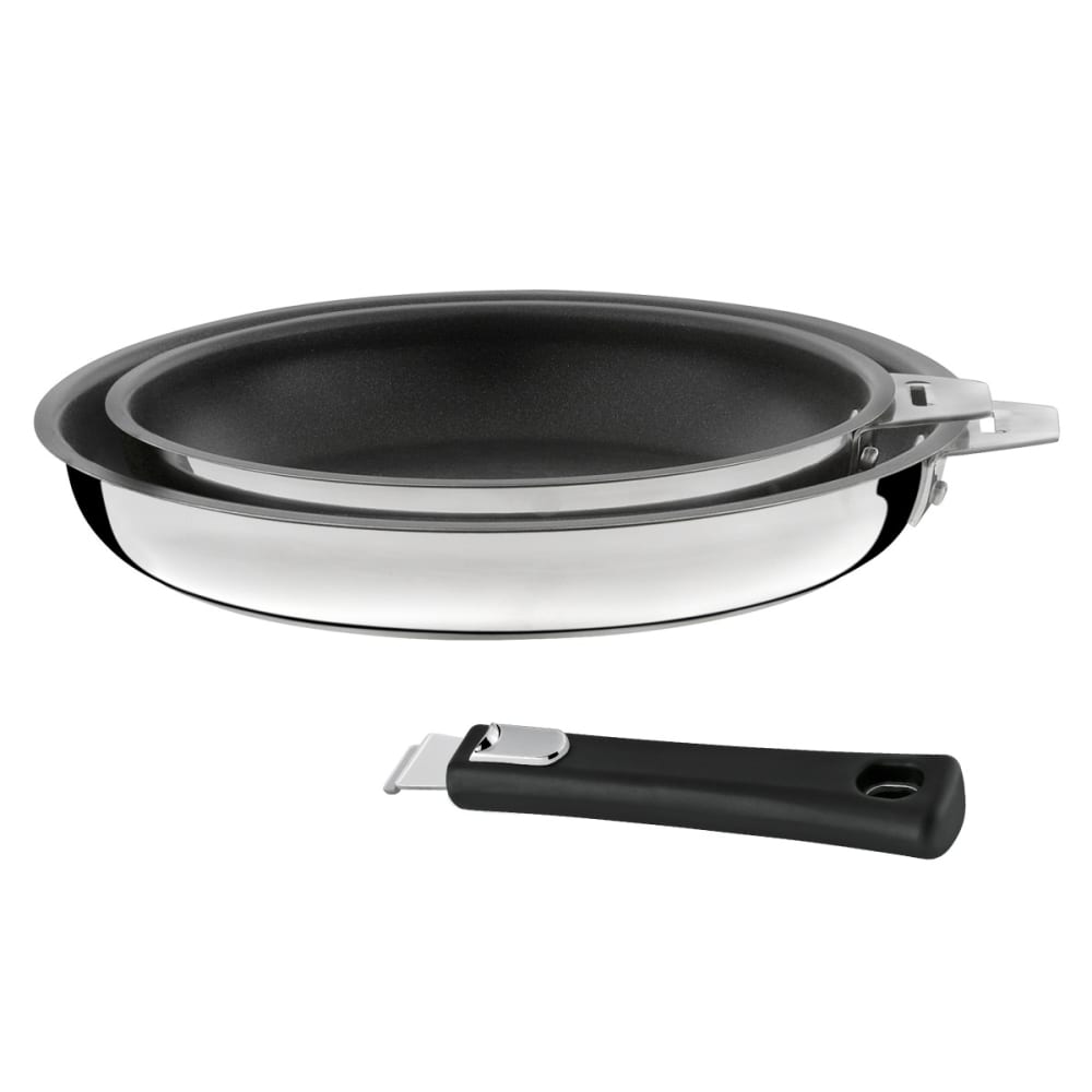 Pfannen-Set 2/24 cm, Keramikbeschichtung, Griff aus Edelstahl
