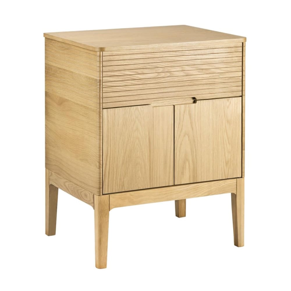 Meuble sous-vasque 60 cm en chêne naturel - Maisons du Monde