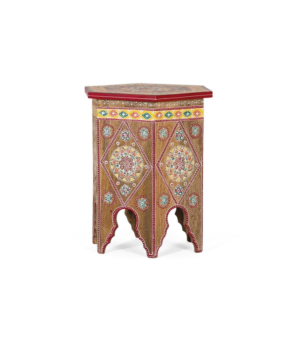 tabouret en bois de manguier