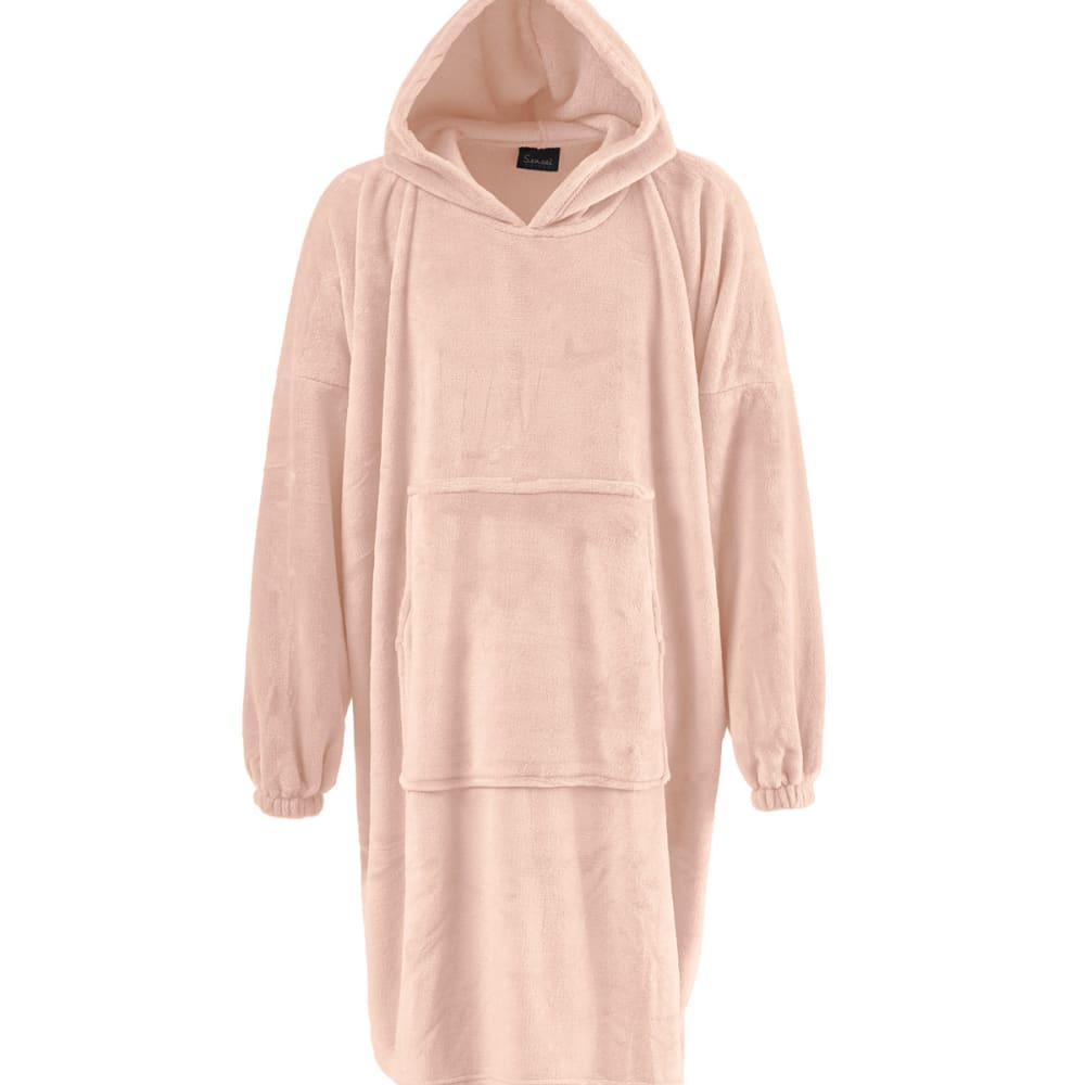 Pponcho polaire à capuche - taille