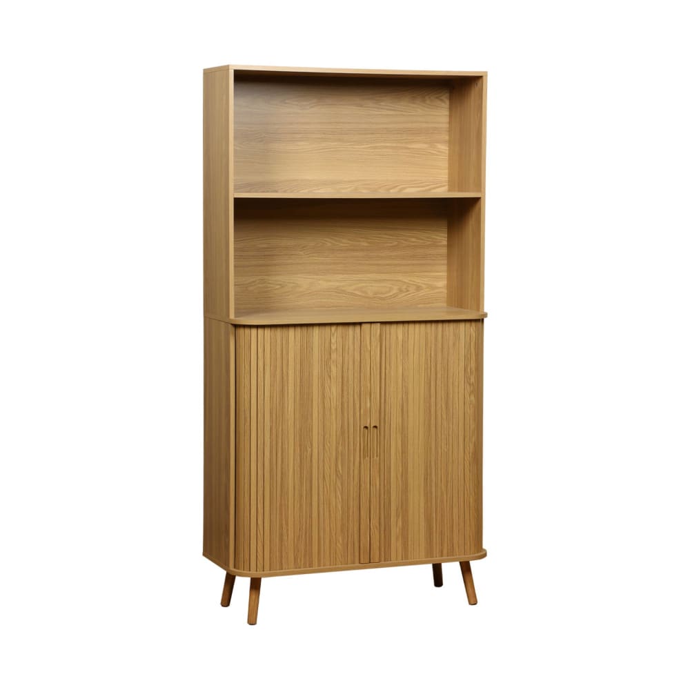 Etagère bibliothèque scandinave, couleur naturelle