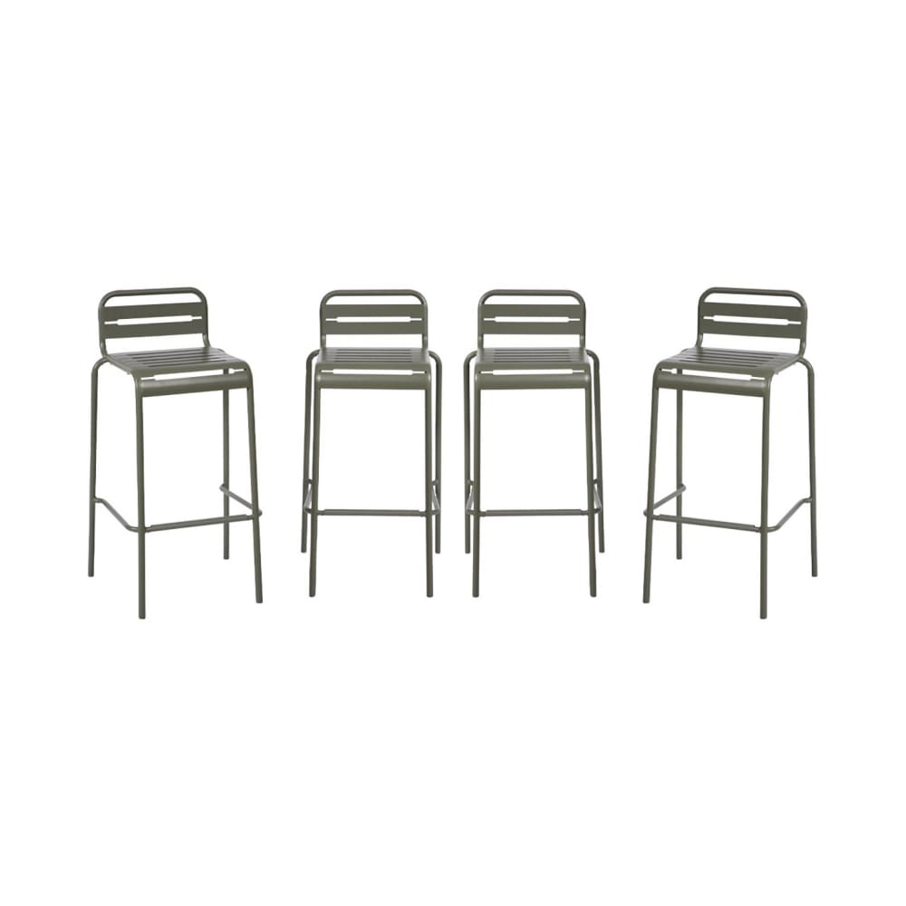 Lot de 4 chaises hautes