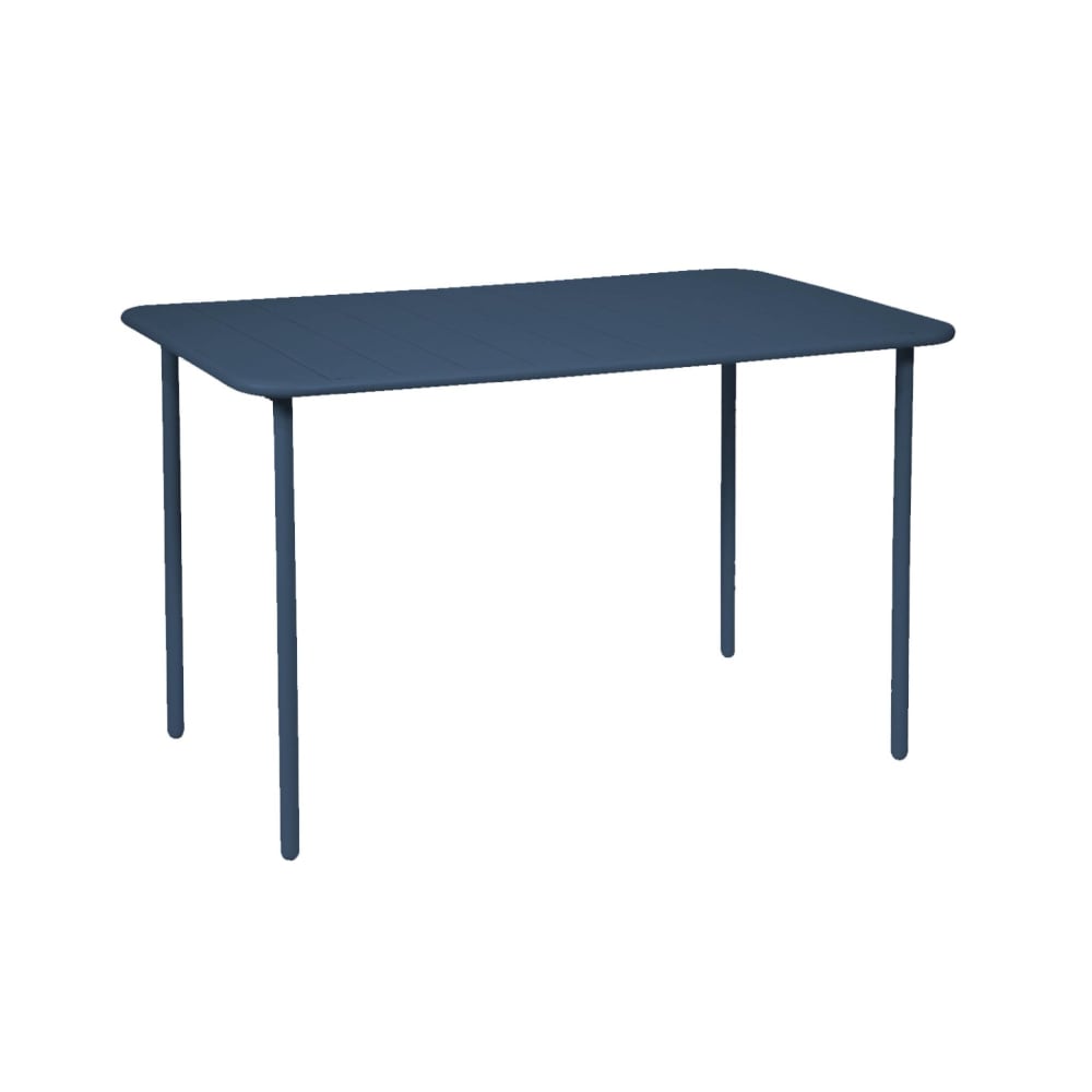 table de jardin métal - marine