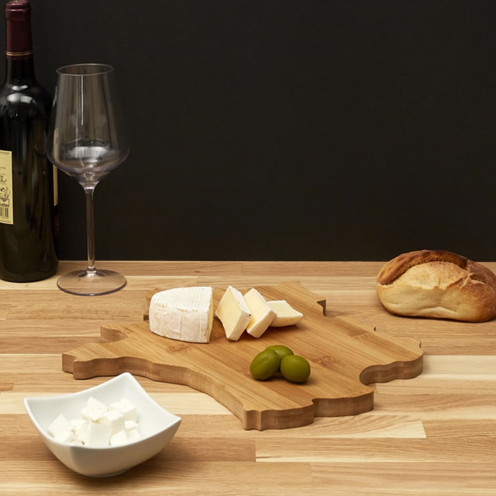 Planche à fromage carte de France en bambou - Maisons du Monde