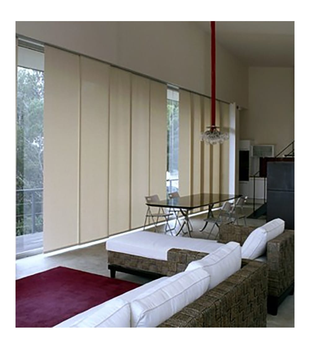 Tissu technique paroi japonaise - 60 x 245 cm - semi-occultant beige — vue 3