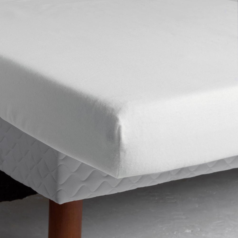 Protège matelas en coton recyclé 90 x 190 cm