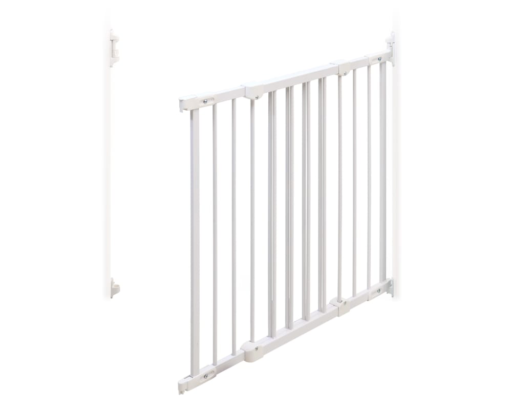 Barrière de sécurité bébé en acier blanc nono (Webaby) - Image 1