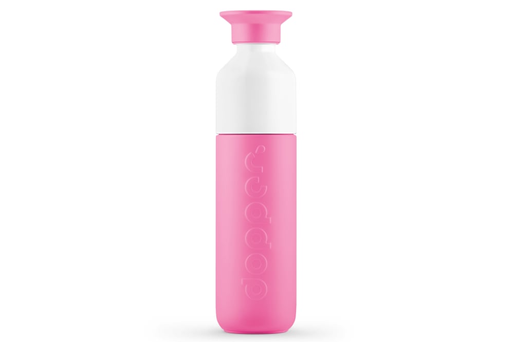 Bouteille isotherme en acier inoxydable rose 350 ml