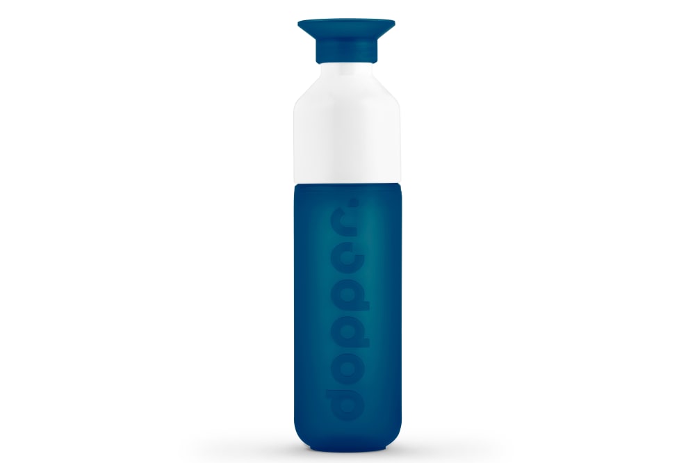 Gourde en polypropylène bleu 450 ml