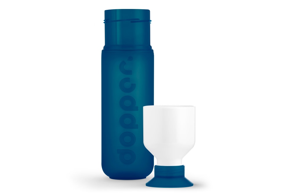 Gourde en polypropylène bleu 450 ml - Maisons du Monde