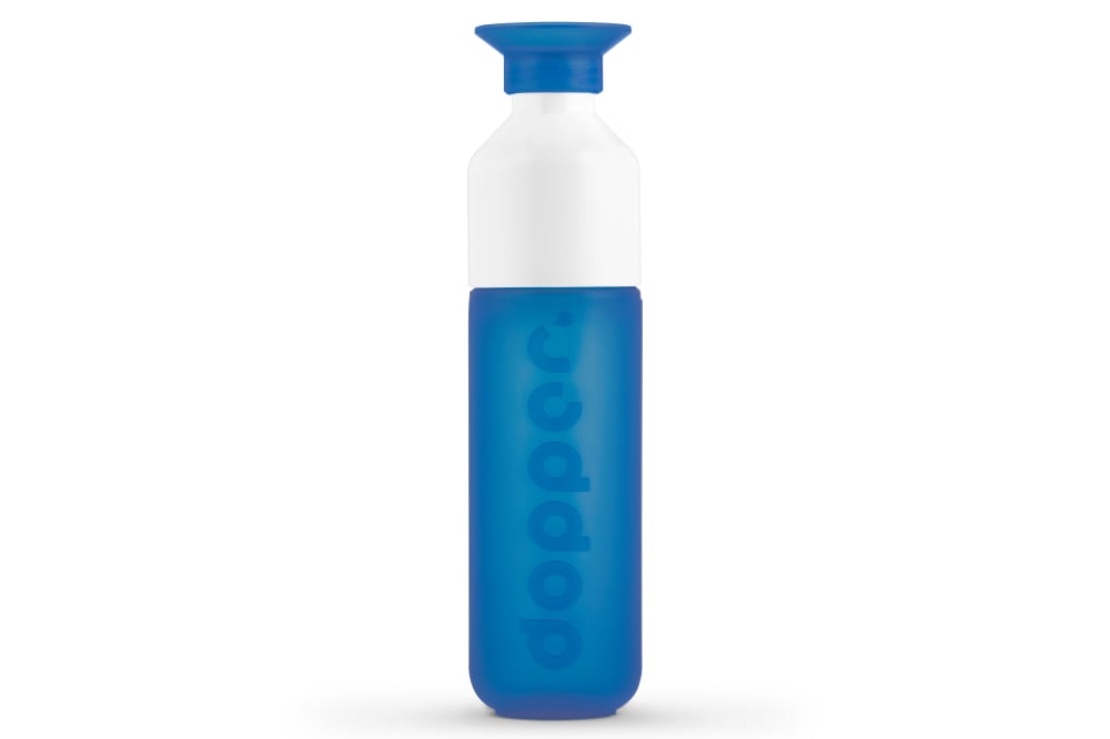 Gourde en polypropylène bleu 450 ml