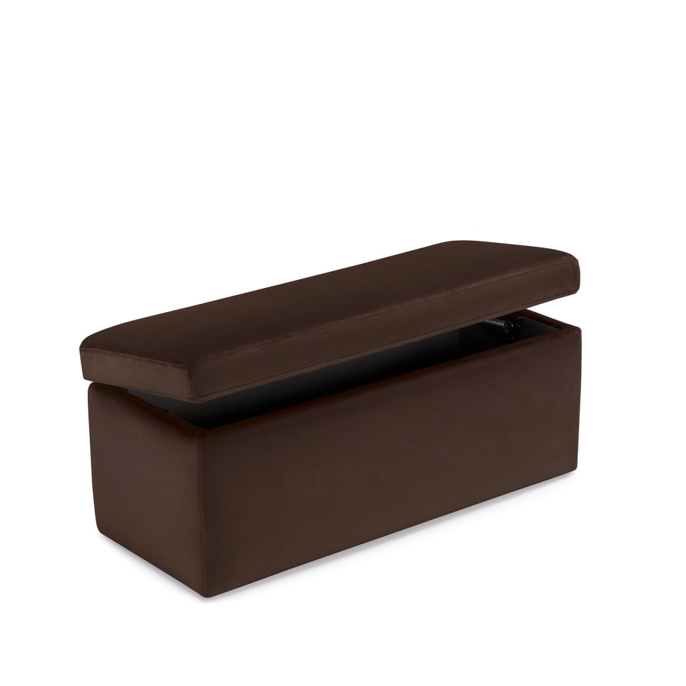 banc conteneur fabriqué - velours