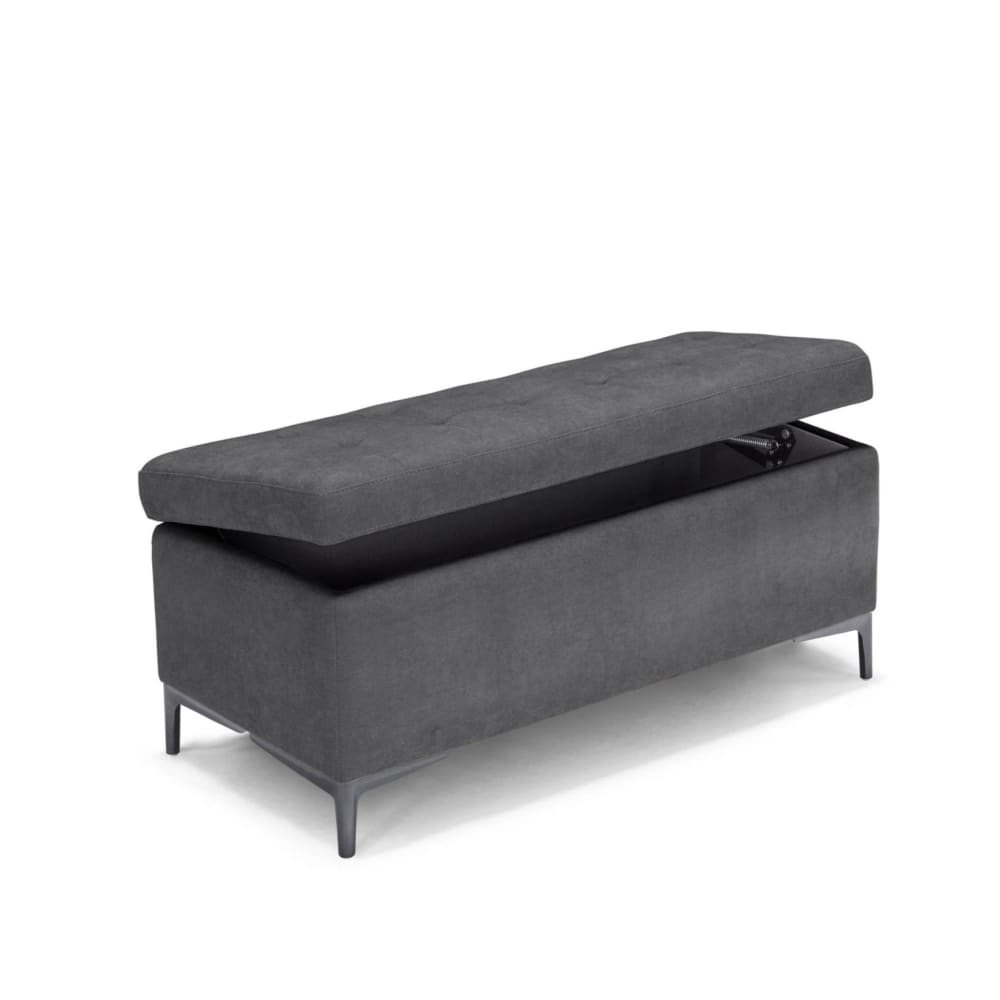 banc rangement matelassée