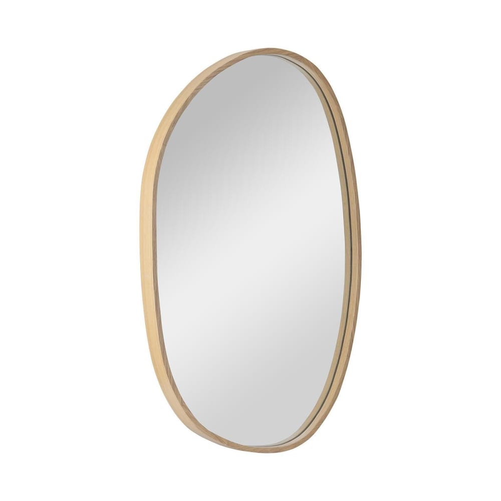 Miroir galet chêne  40x65