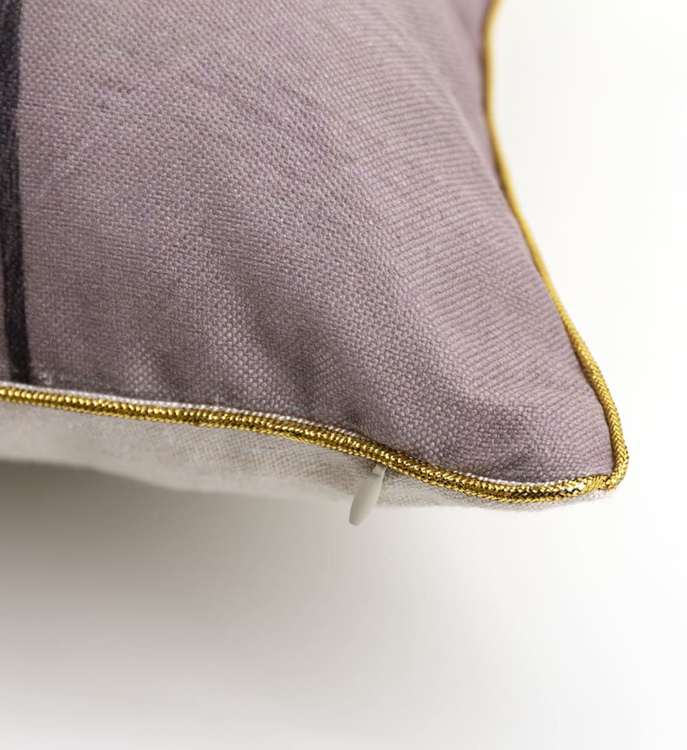 2er Set Kissen Pfingstrose 45 x 45 cm, mehrfarbig - Maisons Du