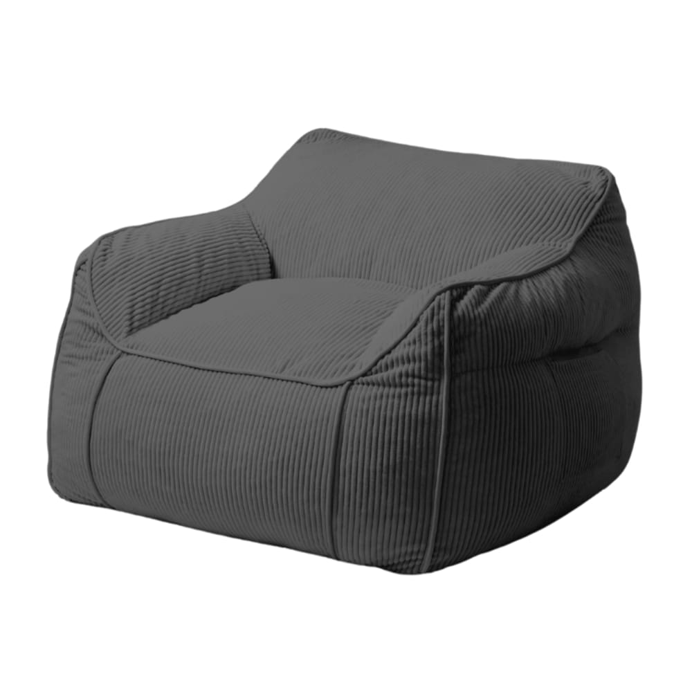 Pouf fauteuil velours