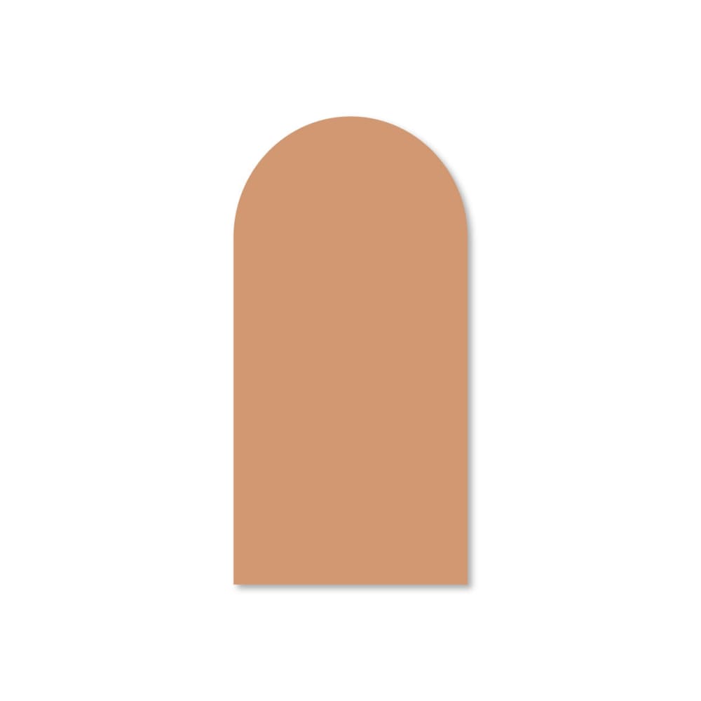 Tableau adhésif magnétique arc marron 60x98cm